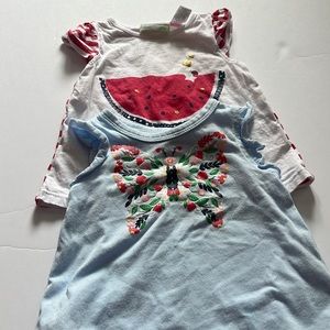 First impressions tops size 6-9 months